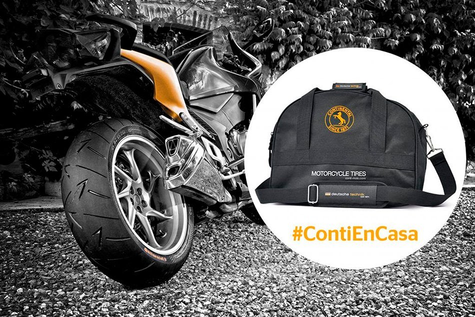 Sorteo Continental #ContiEnCasa: ¡Gana una bolsa guardacascos!